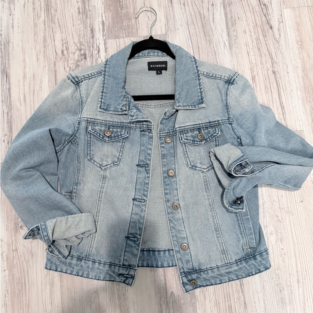 Ranbeeri Light Blue Denim Jacket